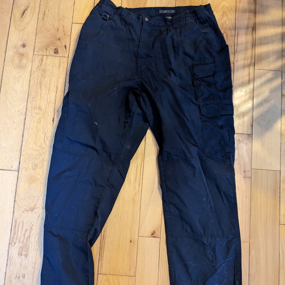 Dark Blue 5.11 Tactical Pants Size 38 x 36
